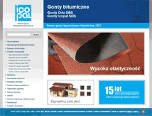 Tablet Screenshot of gonty.icopal.pl