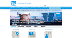 Desktop Screenshot of icopal.dk