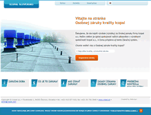 Tablet Screenshot of portal.zaruky.icopal.sk