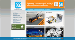 Desktop Screenshot of mostydrogi.icopal.pl
