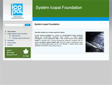 Tablet Screenshot of foundation.icopal.cz